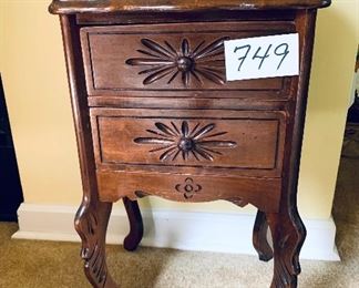 Small cabinet or nightstand 
16 wide 24 tall 11 deep $75