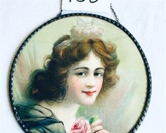 758A- VINTAGE ART. $49. 9.5” t