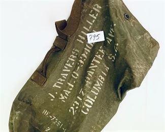 WW2  army duffel bag Columbia South Carolina 
38 inches long $35FIRM 