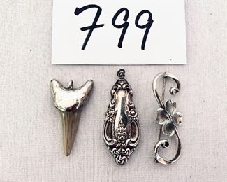 Three Sterling pieces $34 FIRM 