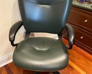 2- $60 green adjustable office chair Two of Two