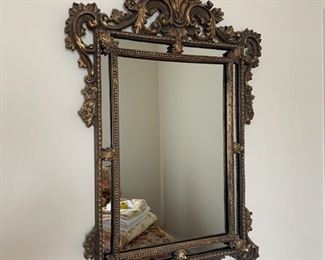 1A - $90 Mirror Composite / heavy/ Ornate 40"T x 2'D 