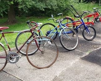 collection of bicycles incl. Sun recumbent,etc. 