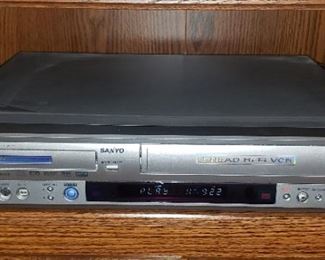several DVD players and VHS players w remotes