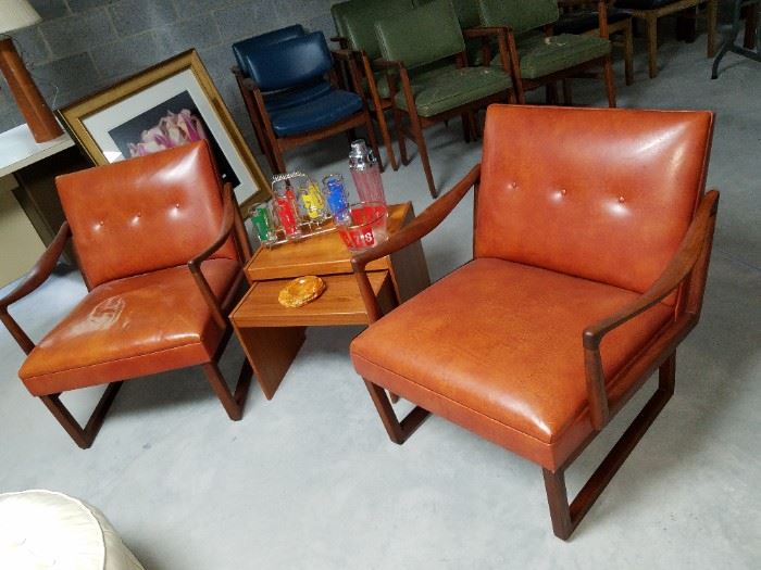 mid century modern, by W.H. Gunlocke Chair Co.