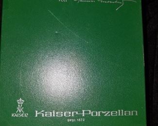 signed collectible German steins by Jagdkruge Kaiser-Porzellan