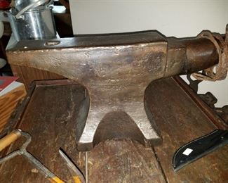 anvil by Hay Budden.  NOTE: strongly prefer to sell as a set.  BUYER REMOVES.
