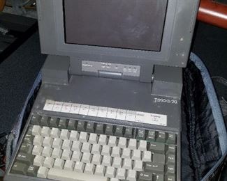 Vintage Toshiba T3100/20 portable computer
