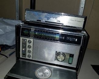 Zenith Trans-Oceanic radio...works perfectly, never had batteries installed