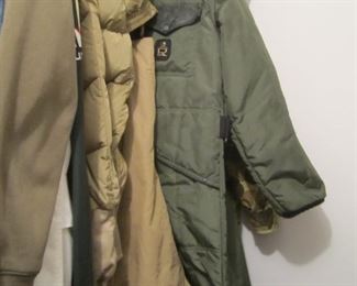 MEN'S HUNTING COATS AND COVERALLS