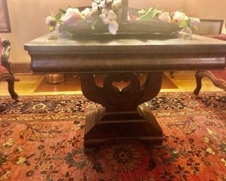 Empire Mahogany Center Table ca. 1840