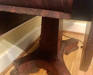 Detail of Empire Drop Leaf Table