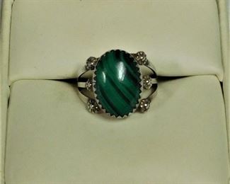 Malachite Ring