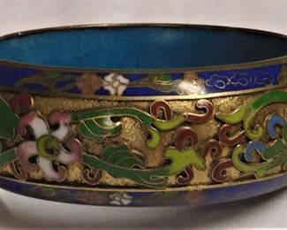 Cloisonne Bangle Bracelet