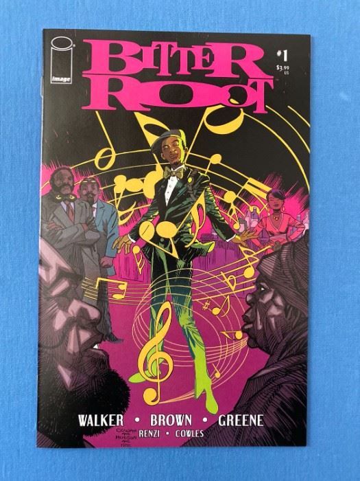 Bitter Root #1 - TV show coming soon! Hard to Find Image comic. First Print- NM condition.  