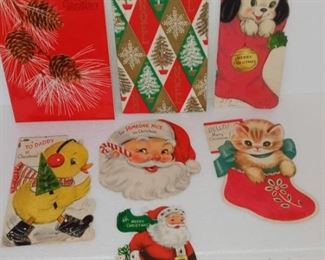 Vintage Christmas Card Lot
