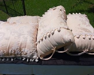 Brocade Sofa Pillows