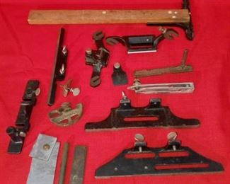 Lot Number:	150
Lead:	Misc. Vintage Plane Tool Parts
Description:	1 is Stanley, many have numbers; 12 items