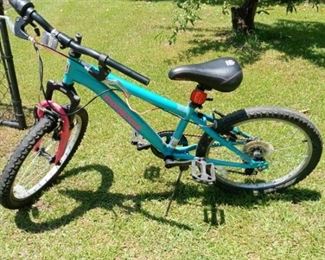 Lot Number:	216
Lead:	Mongoose Girl's Bike
Description:	16"; 7 speed back tire needs air
