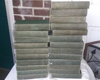 Lot Number:	268
Lead:	Mark Twain Book Set Author's National Edition
Description:	3 volumes are missing 1, 13 and 23 Waterspot damage on cover of two books: #9- Life on Mississippi and #20 Tom Sawyer Abroad #4 Binding A Tramp has damage on binding books have some wear