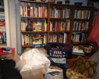 Books Galore, loaded basement