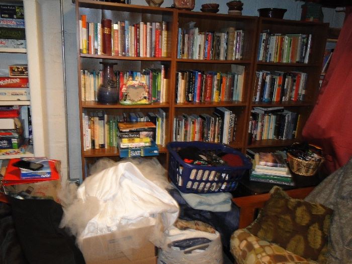 Books Galore, loaded basement