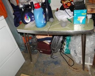 MCM Chrome Kitchen Table