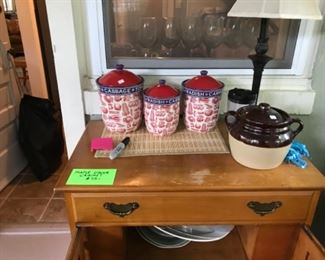 Cracker Barrel canister set