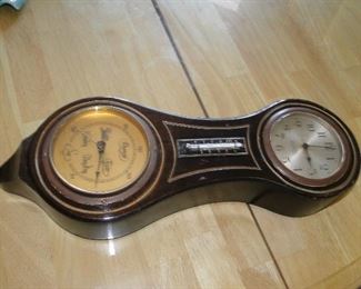 Barometer Clock $40