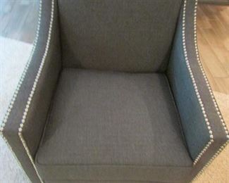 Just a sweet gray chair 