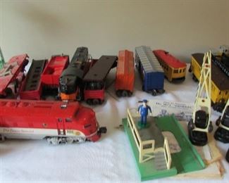Trains and all the goodies