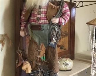 Old Cowboy figurine
