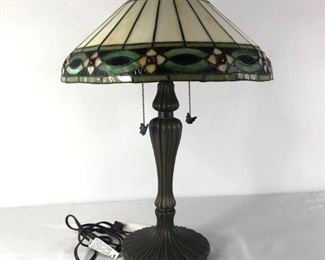 Tiffany-Style Lamp
One (1) beautiful lamp with a metal base. 27"Hx16"W. Powers On.