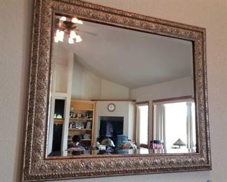 Gold Beveled Mirror
34"HX28"W