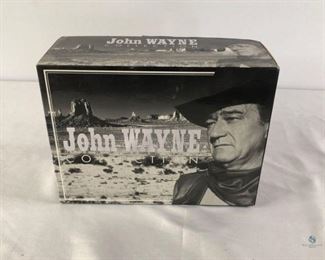 John Wayne VHS Collection
Nine (9) VHS tapes of John Wayne's classic movies.