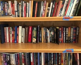 Books!
"Decision Points" by G.W. Bush, "Killing Kennedy" by Bill O'Reilly, "Deep Cover" by Michael Levine and more