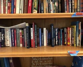 More Books!
Tom Clancy collection, "Yanks in the Raf" by David Allen Johnson, "Operation Fortitude" by Joshua Levine, and "Lone Survivor" by Marcus Luttrell