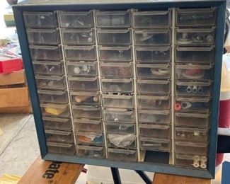 Garage Storage and Contents
Measures 15"Hx16"Wx6"D.