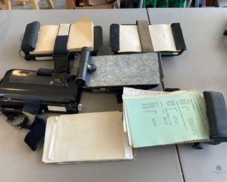 Pilot's Clipboards
Collection of pilot's clipboards and papers.