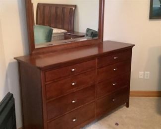 Kincaid Dresser and Chest of Drawers
Dresser - 37"Hx60"Wx19"D, mirror - 34"Hx46"W, chest - 52"Hx38"Wx19"D