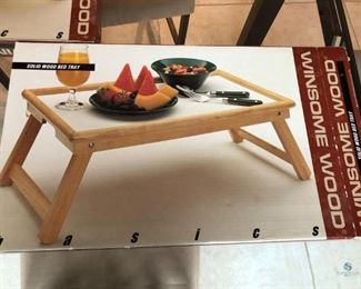 Two (2) Bed Trays
Two (2) wooden bed trays