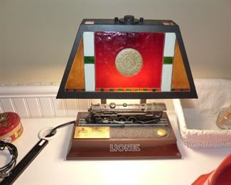 Lionel train lamp