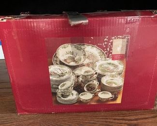 Brand new, never been used Johnson Bros Dinnerware set still in box