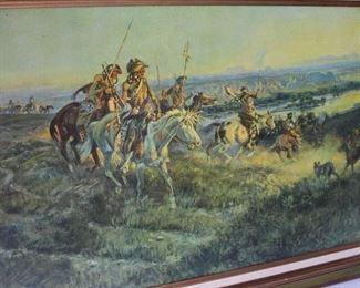 West - Native American - Cowboy prints