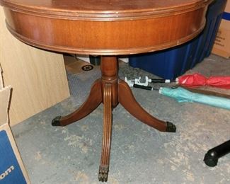 drum table from the 40s