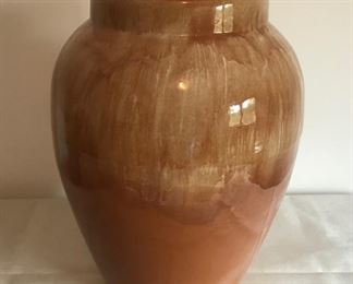 Pottery urn jar
