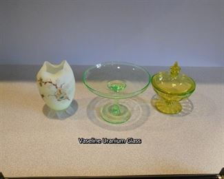 Vaseline Glass uranium glass