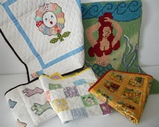 Textiles, small quilts