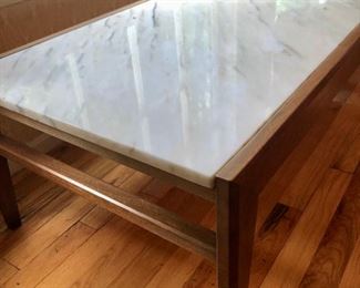 MCM Marble top coffee table 