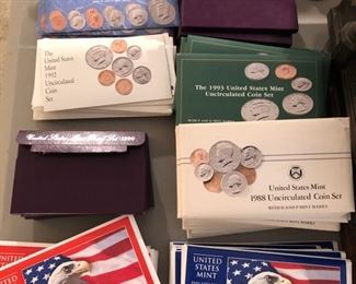 Uncirculated Coin sets 